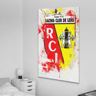 Tableau RC Lens Graffiti - Montableaudeco