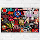 Tableau Rock Bands - Montableaudeco