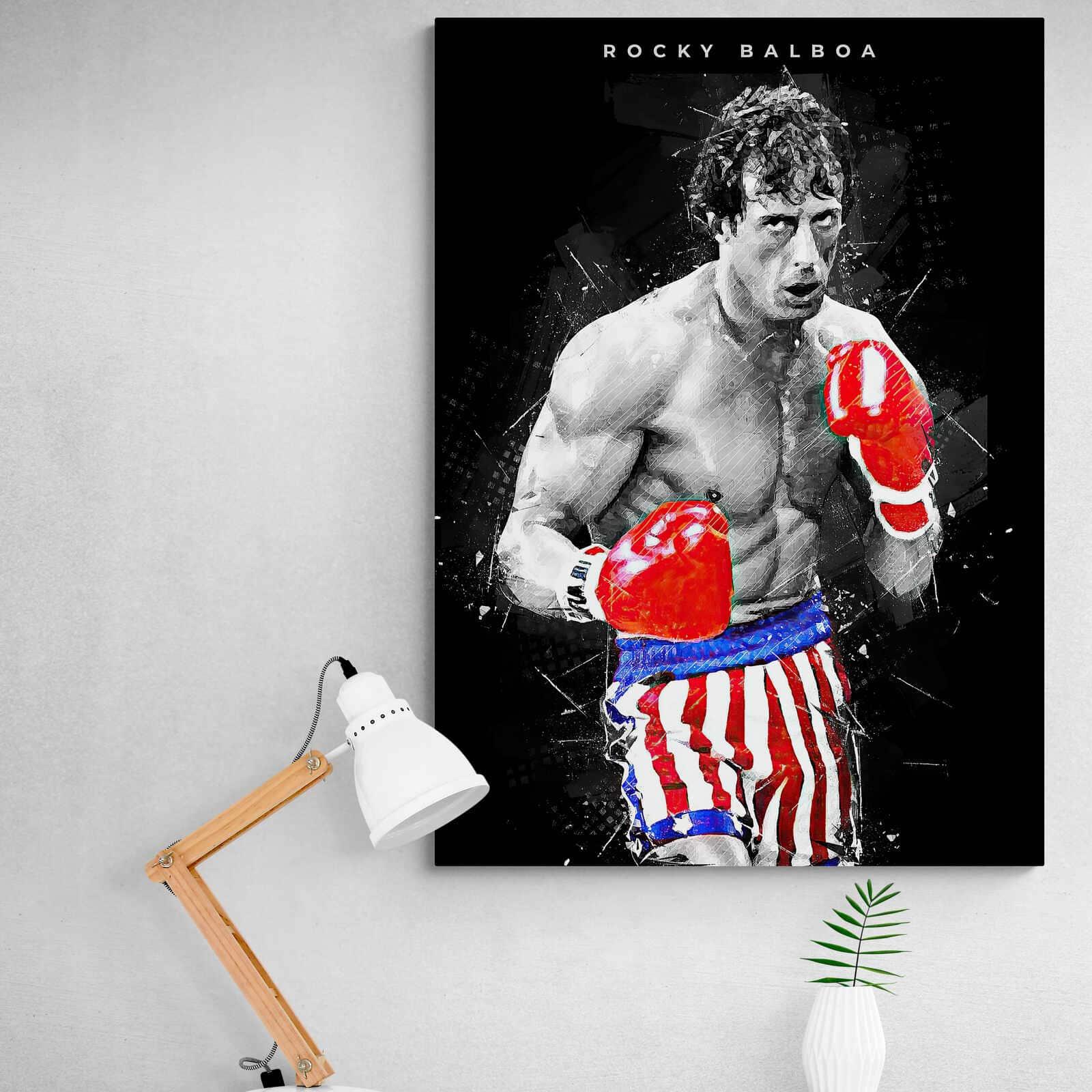 Tableau Rocky Balboa - Montableaudeco