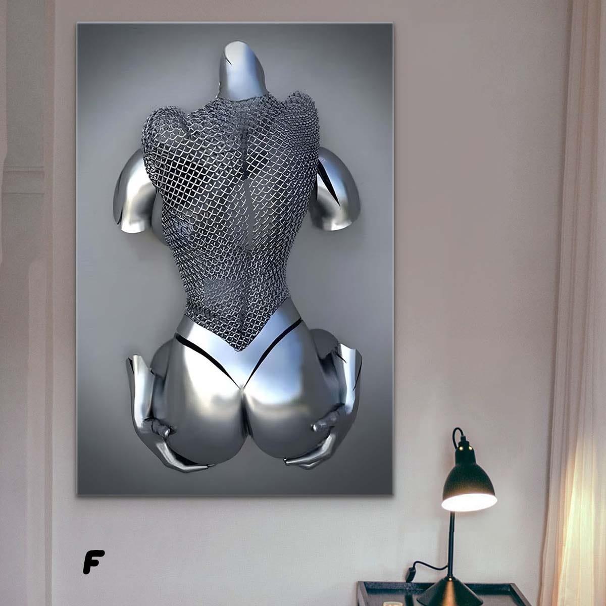 Tableau Sexy 3D Collection 5 pièces - Montableaudeco