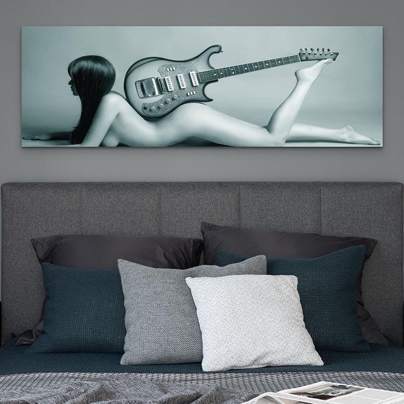 Tableau Sexy Guitare - Montableaudeco