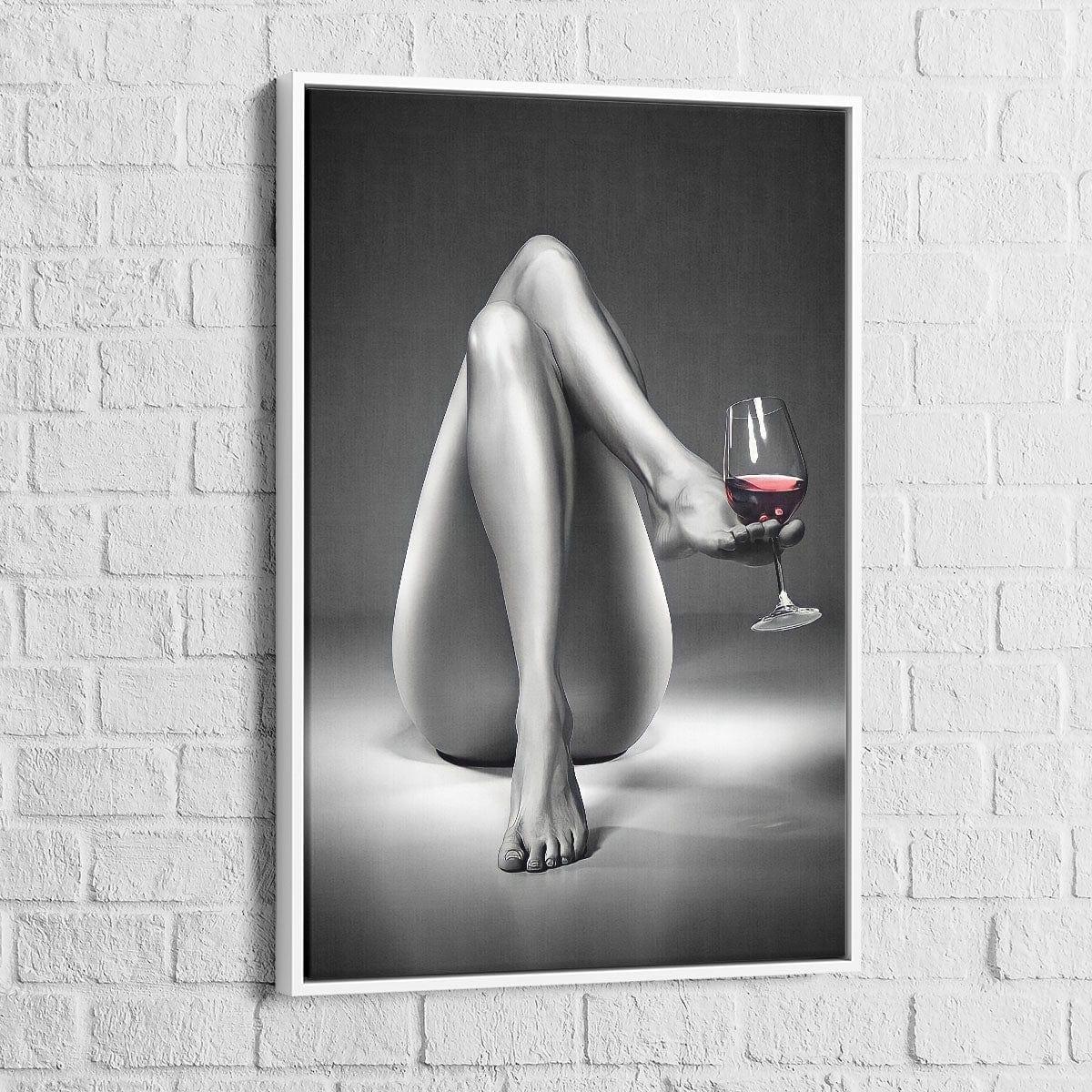 Tableau Sexy La Femme au Vin rouge - Montableaudeco