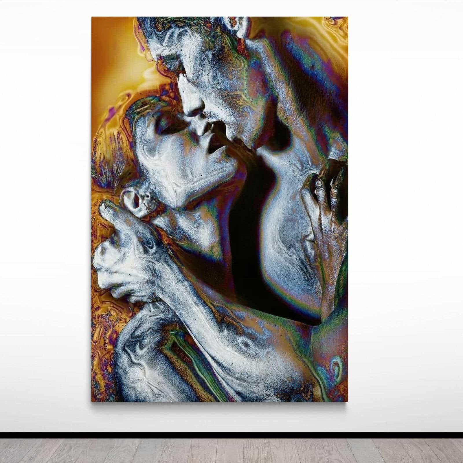 Tableau Sexy Le Baiser d'amour - Montableaudeco