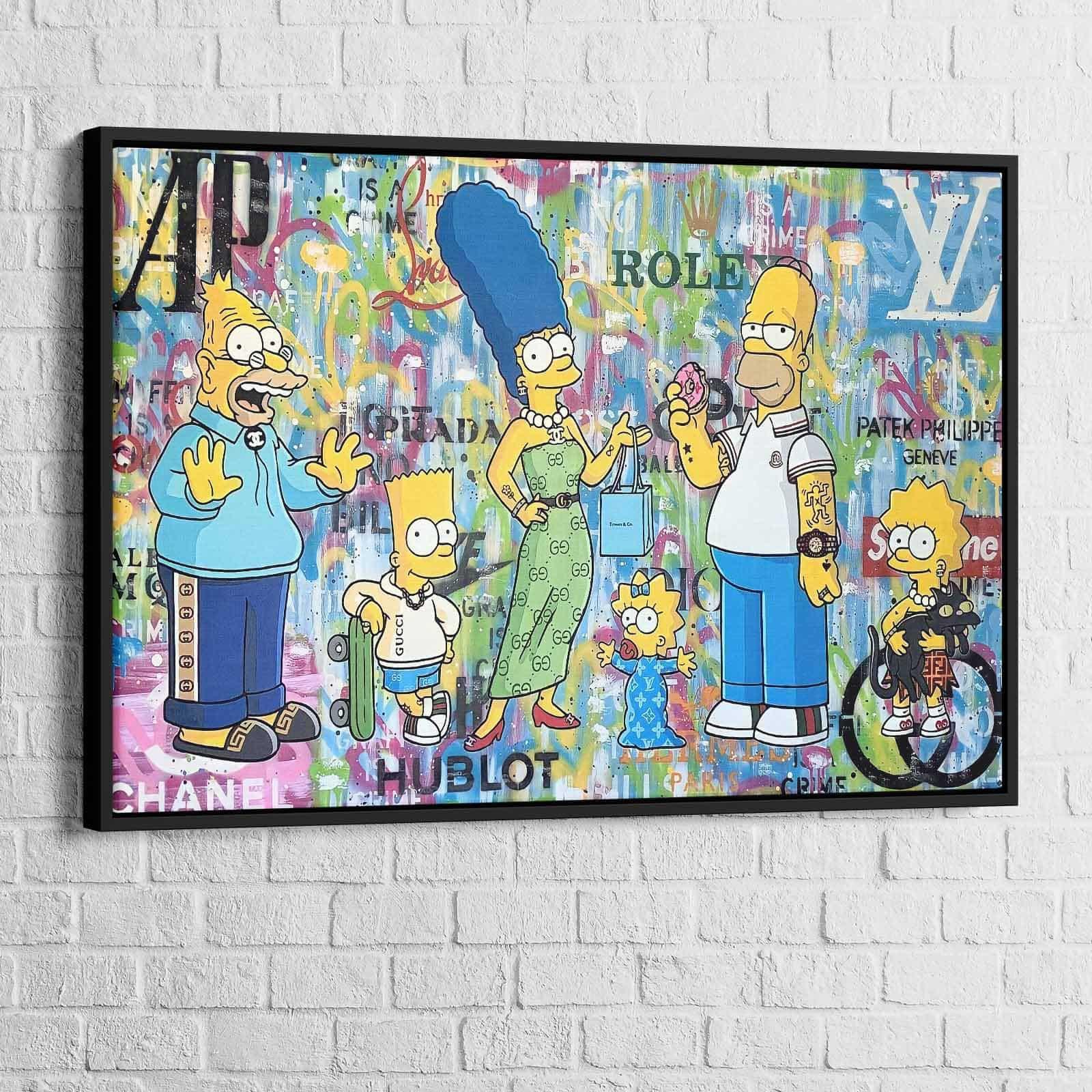 Tableau Simpson Fashion - Montableaudeco