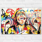 Tableau Singe Smile its Free - Montableaudeco