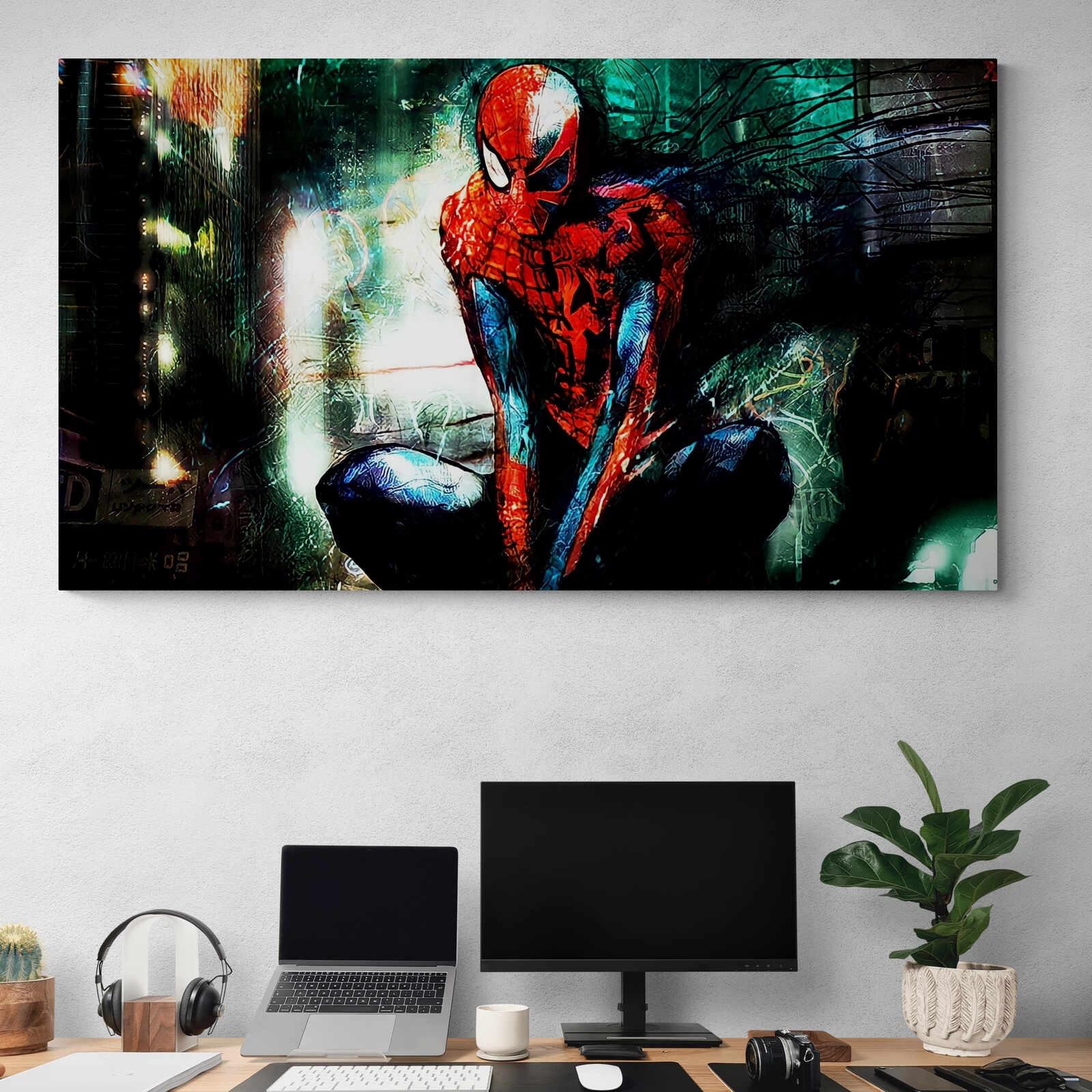 Tableau Spiderman Art - Montableaudeco