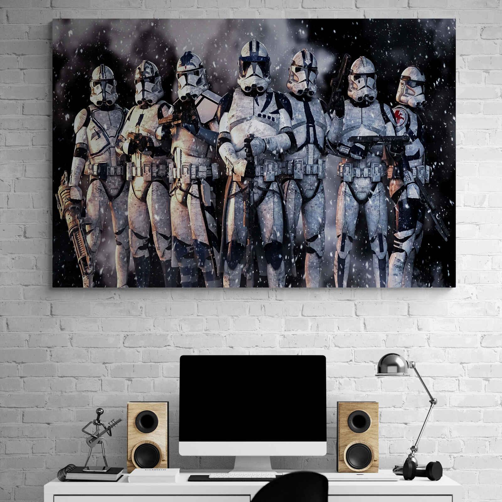 Tableau Star Wars Chasseur de Prime - Montableaudeco