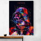 Tableau Star Wars Dark Vador Father - Montableaudeco