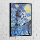 Tableau Star Wars Van Gogh Collection - Montableaudeco