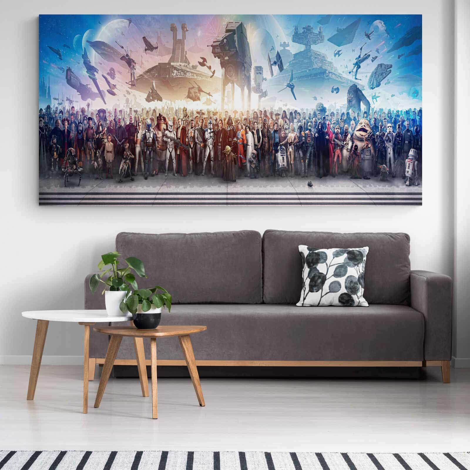 Tableau Star Wars Grand Format - Montableaudeco