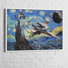 Tableau Star Wars Van Gogh Collection - Montableaudeco