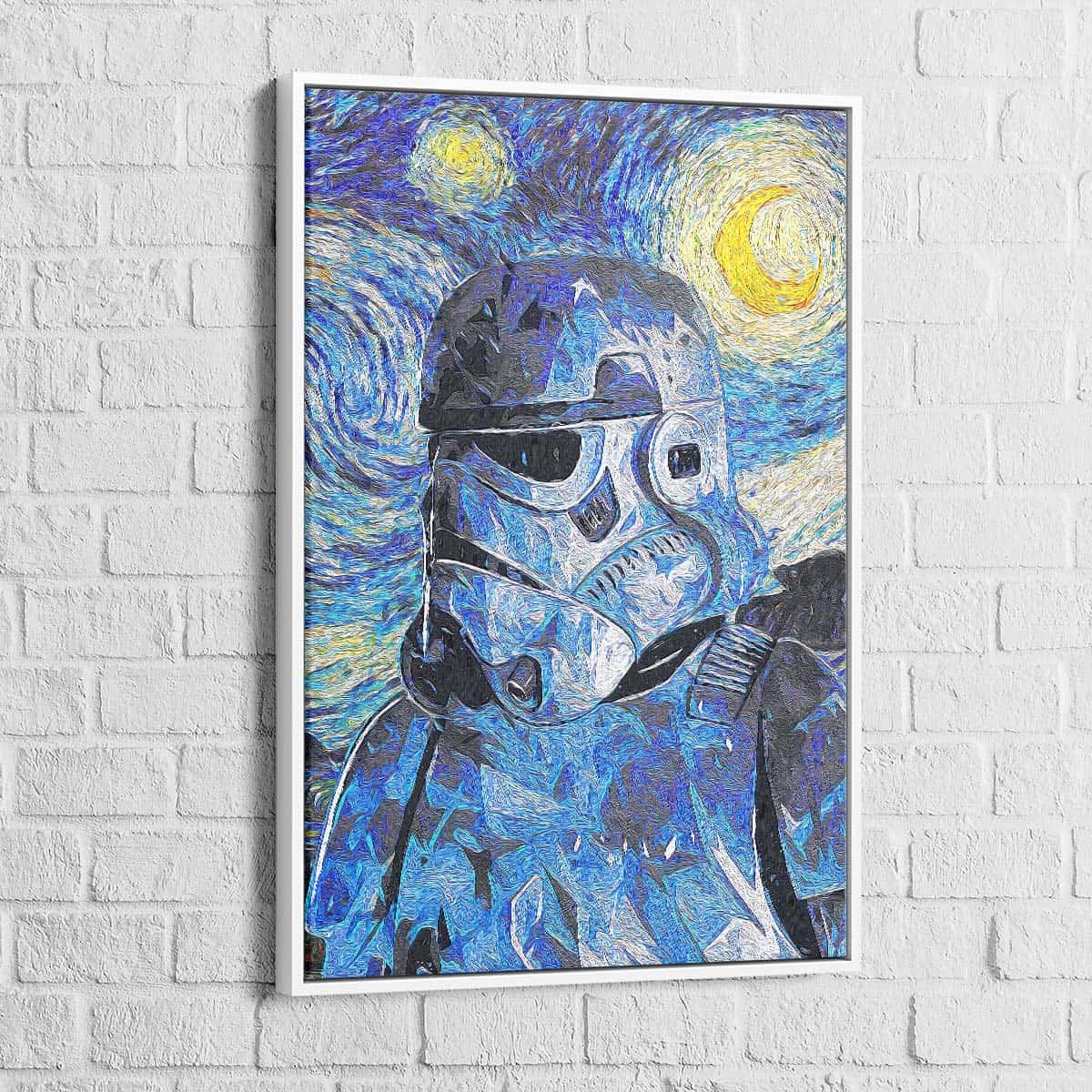 Tableau Star Wars Van Gogh Collection - Montableaudeco