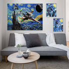 Tableau Star Wars Van Gogh Collection - Montableaudeco