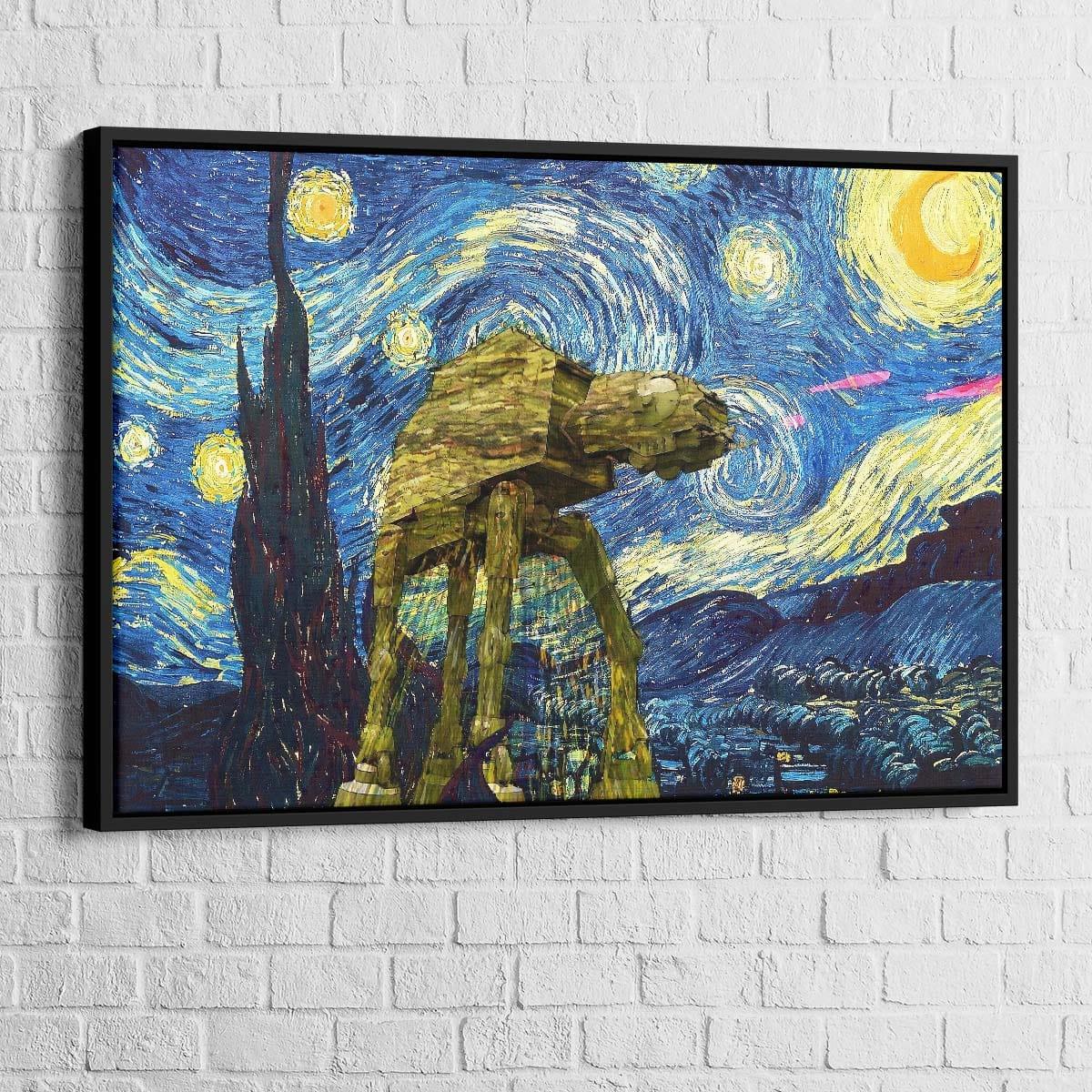 Tableau Star Wars Van Gogh Collection - Montableaudeco