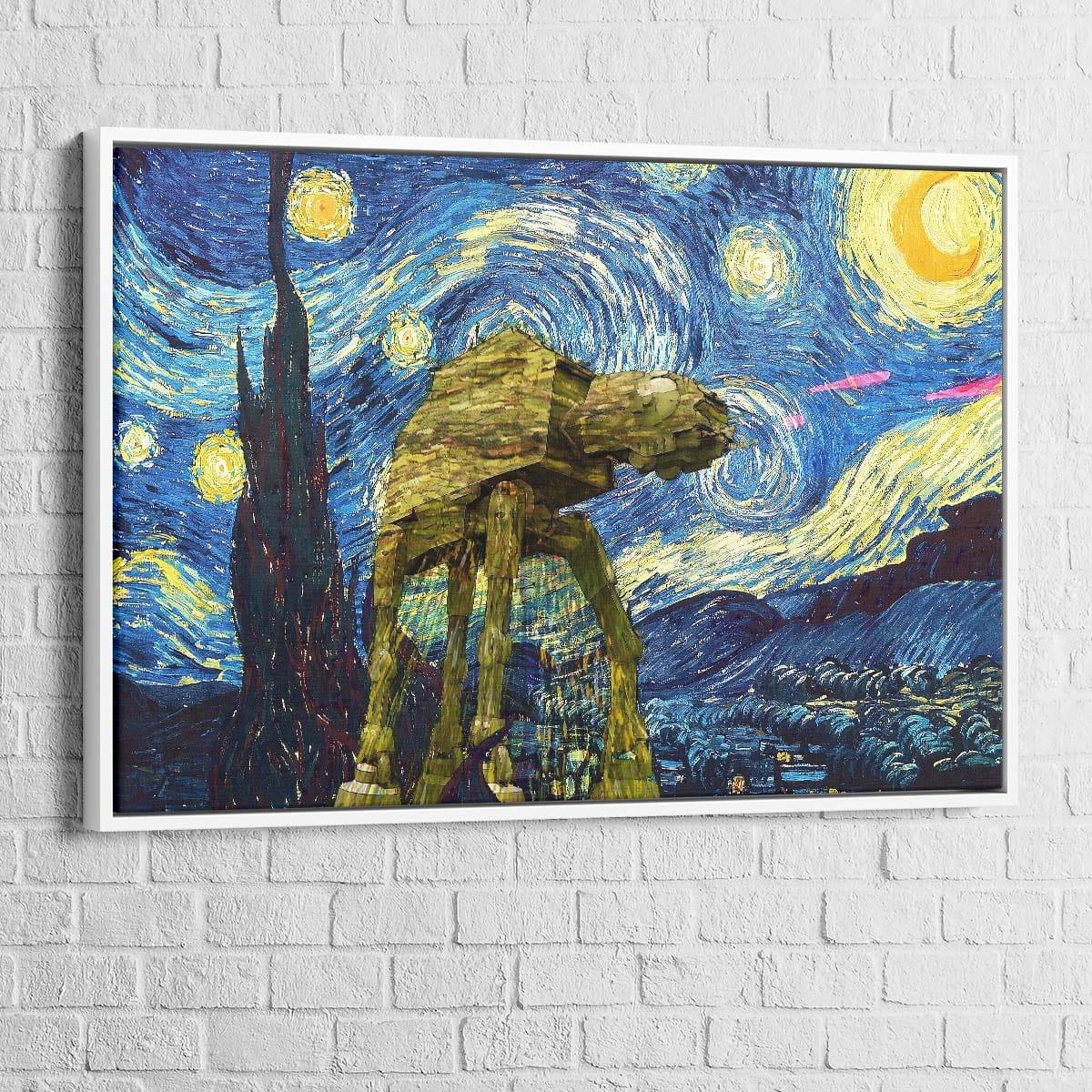 Tableau Star Wars Van Gogh Collection - Montableaudeco