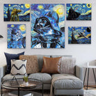 Tableau Star Wars Van Gogh Collection - Montableaudeco