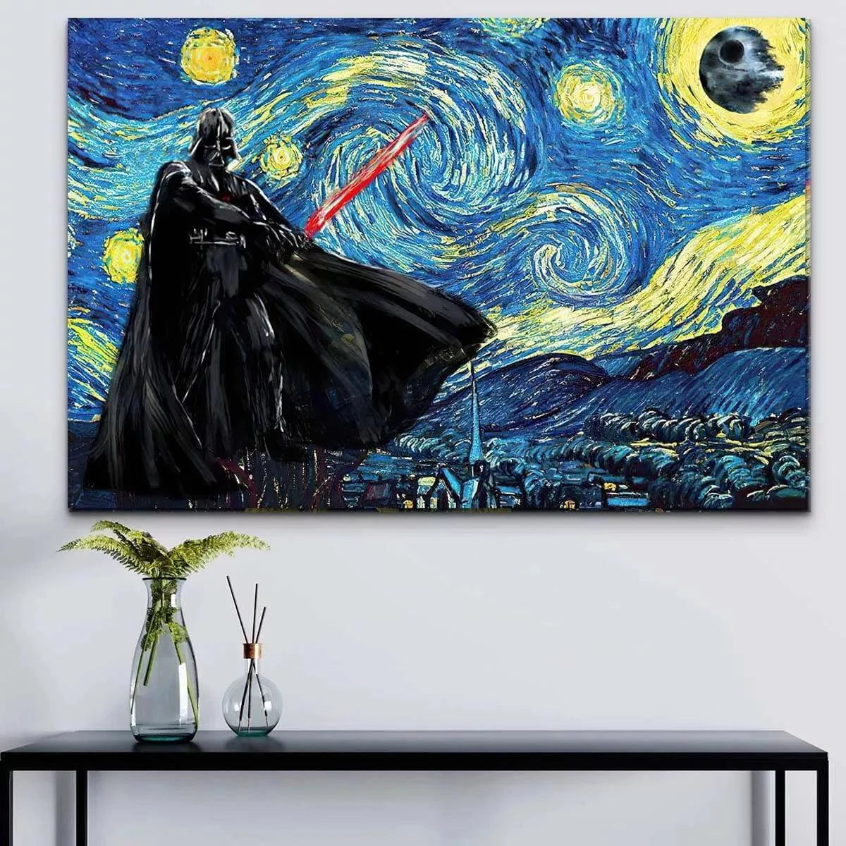 Tableau Star Wars Van Gogh Collection - Montableaudeco