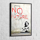 Tableau Street Art Banksy No Future - Montableaudeco