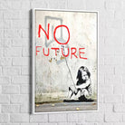 Tableau Street Art Banksy No Future - Montableaudeco