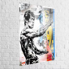 Tableau Street Art Bruce Lee - Montableaudeco