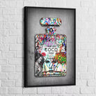 Tableau Street Art Chanel I Want You - Montableaudeco