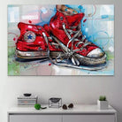 Tableau Street Art Converse All Star - Montableaudeco