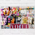 Tableau Street Art Fashion Vogue & Co - Montableaudeco