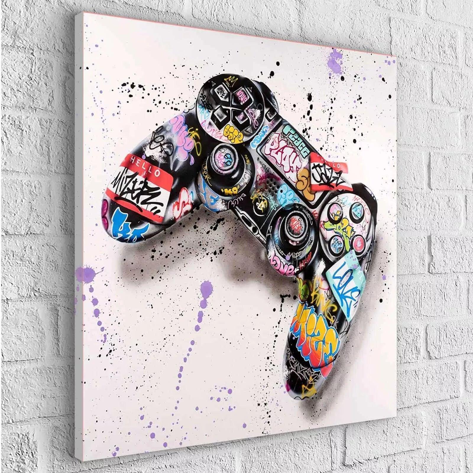 Tableau Street Art Gamer - Montableaudeco