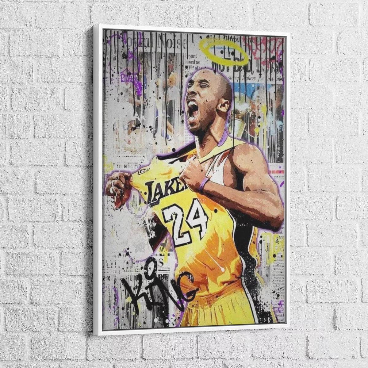 Tableau Street Art Kobe Bryant - Montableaudeco