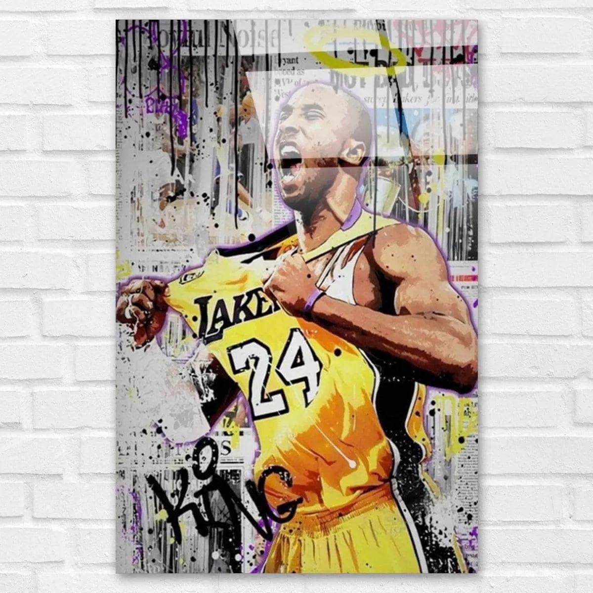 Tableau Street Art Kobe Bryant - Montableaudeco