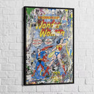 Tableau Street Art Wonder Woman - Montableaudeco