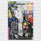 Tableau Street Art Mick Jagger - Montableaudeco