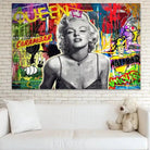 Tableau Street Art Marylin Monroe ICON - Montableaudeco