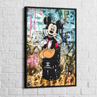 Tableau Street Art Mickey Chanel - Montableaudeco