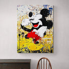 Tableau Street Art Mickey Hilare - Montableaudeco