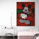 Tableau Street Art Mickey Supreme - Montableaudeco