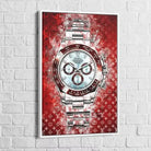 Tableau Street Art Rolex Louis Vuitton - Montableaudeco