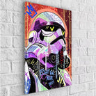 Tableau Street Art Star Wars Stormtrooper - Montableaudeco