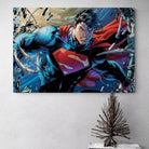 Tableau Superman BD Art - Montableaudeco