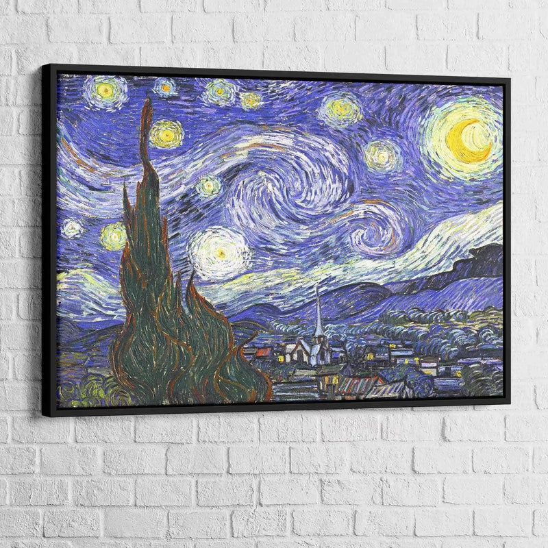 Tableau Vincent Van Gogh Nuit Etoilée - Montableaudeco