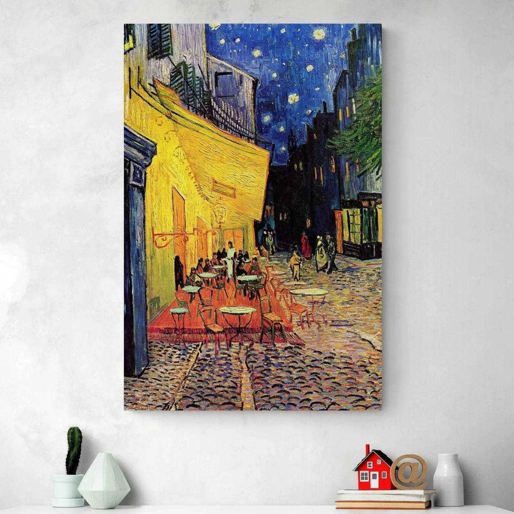 Tableau Vincent Van Gogh Terrasse de Café le Soir - Montableaudeco