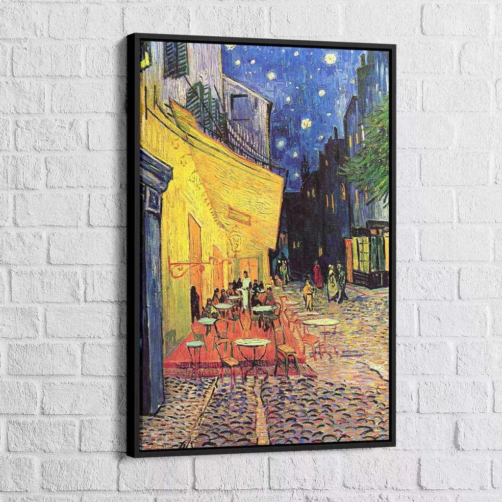 Tableau Vincent Van Gogh Terrasse de Café le Soir - Montableaudeco