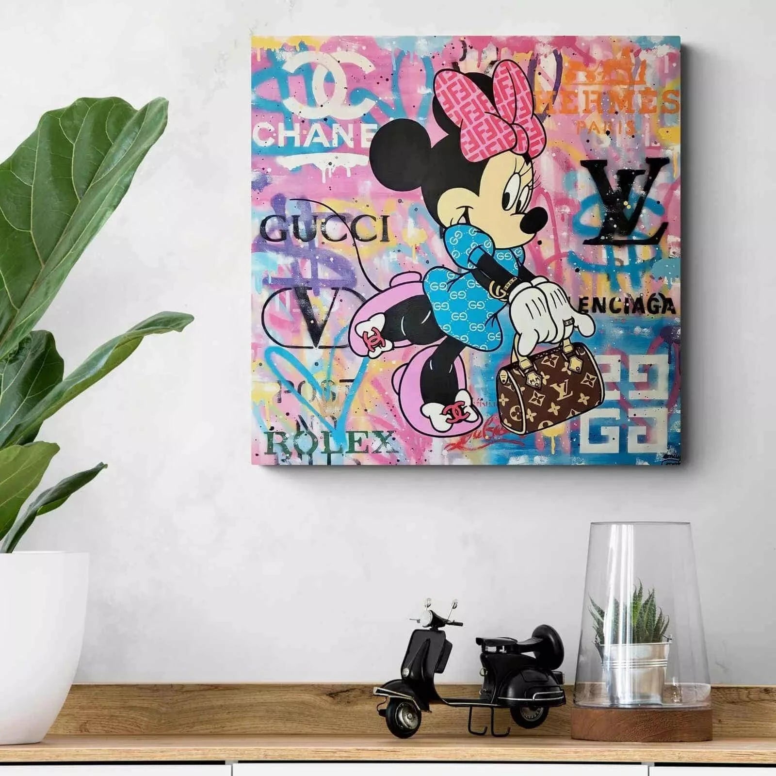 Tableau Walt Disney Fashion - Montableaudeco