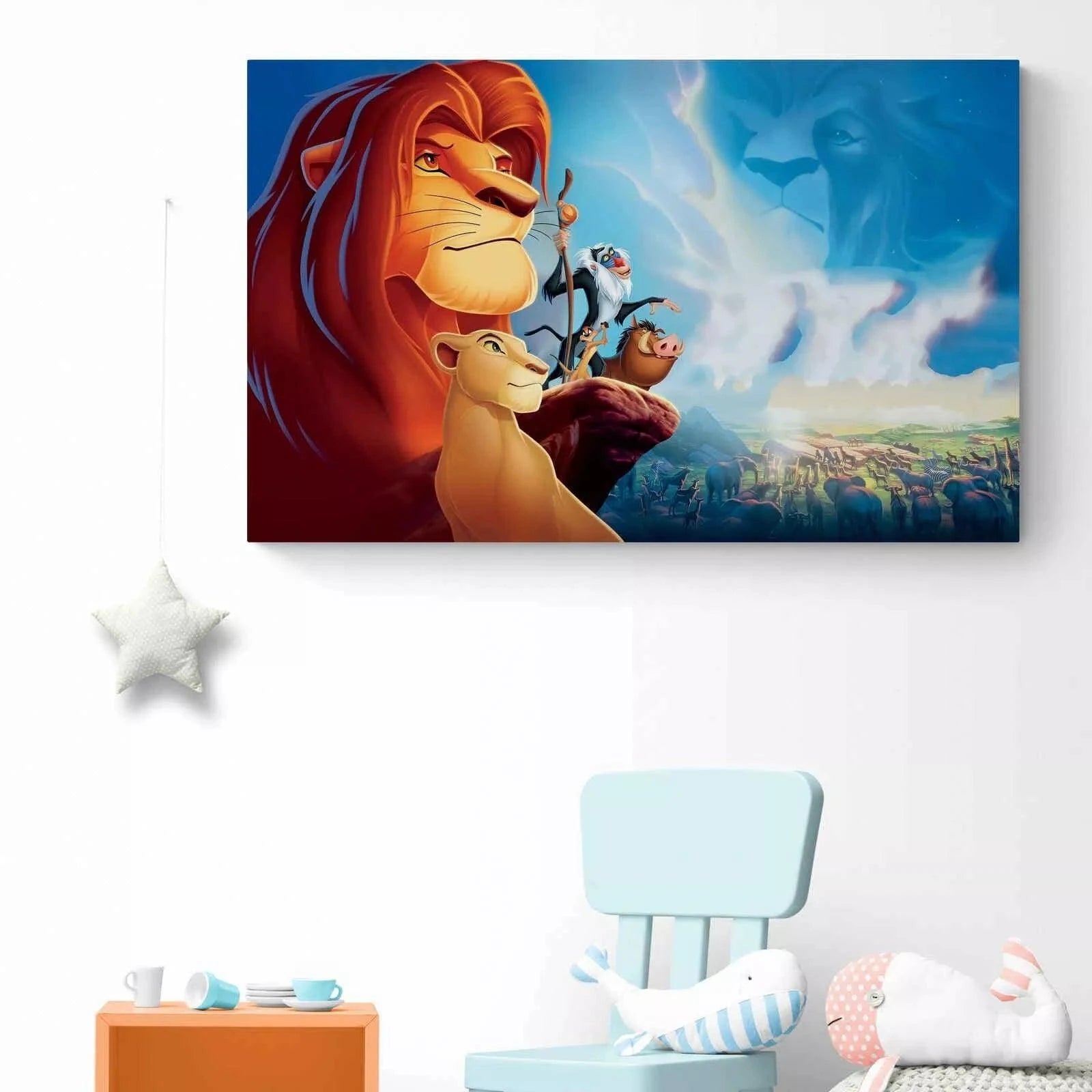 Tableau Walt Disney Le Roi Lion - Montableaudeco