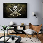 Tableau Le Drapeau Pirate - Montableaudeco